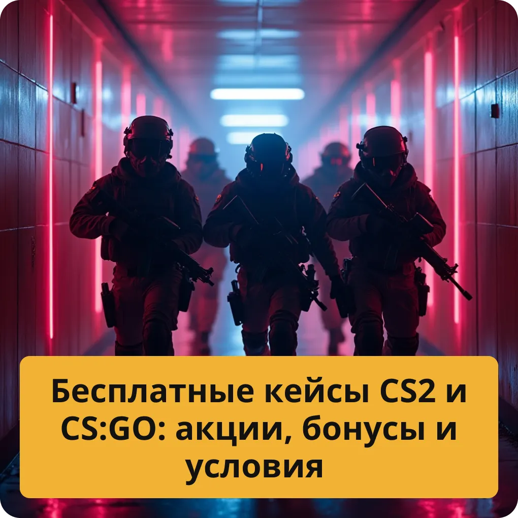 Бесплатные кейсы CS2 и CS:GO: акции, бонусы и условия