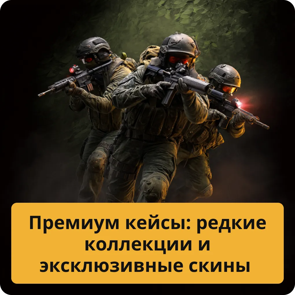 Премиум кейсы: редкие коллекции и эксклюзивные скины